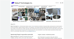 Desktop Screenshot of matsurf-tech.com